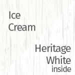 Ice Cream on Heritage White