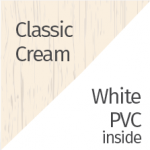 Classic Cream on White